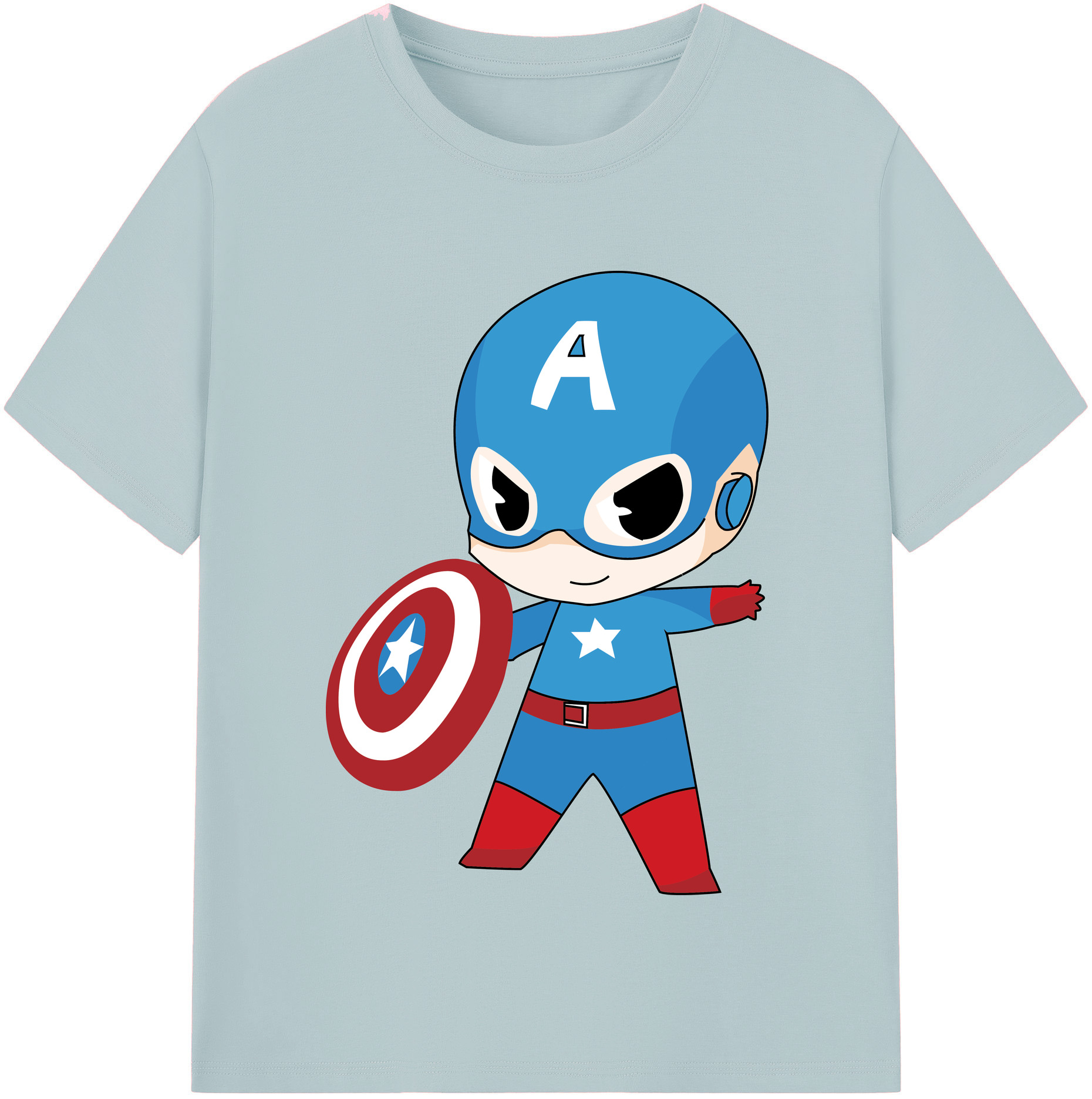 （画像用） アベンジャーズ The Avengers 綿100％半袖Tシャツ（フロントプリント）